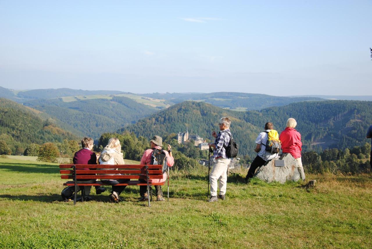 Ferienwohnung Haus Am Sommerberg Ludwigsstadt Exteriör bild